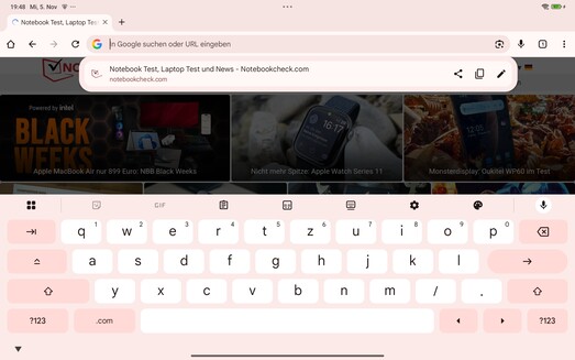 Billentyűzet tájkép