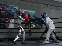 Körülbelül egy hónap múlva az Unitree &quot;Unitree Iron Fist King&quot; néven bokszmérkőzést szervez két humanoid robot között: Awakening&quot; néven. (Kép forrása: Unitree via X)