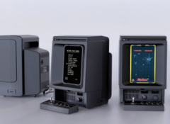 A miniatürizált Vectrex konzol prototípusa (Kép forrása: vectrex.com)