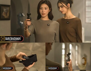 Az Osmo Pocket 4 nagyon hasonlít az Osmo Pocket 3-hoz.