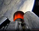 Kilátás az Electron második fokozatából a QPS-SAR-12 indításakor (Kép forrása: Rocket Lab)