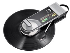 Audio-Technica x Wind and Sea Sound Burger hordozható lemezjátszó. (Kép forrása: Audio-Technica)