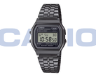 A Casio Vintage A158WETB-1A (a képen) fekete krómozott tokkal rendelkezik. (Kép forrása: Casio)