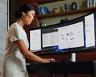 A HP legújabb, 49 hüvelykes monitora behúzható webkamerával rendelkezik (Kép forrása: HP)