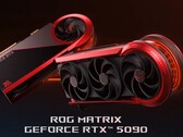 A képen a ROG Matrix RTX 5090 látható. (Kép forrása: ASUS)