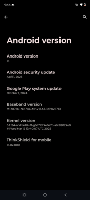 Motorola Moto G86 szoftver
