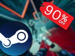Április 26-ig a Severed Steel 90%-os kedvezménnyel, 25 dollár helyett 2,50 dollárért érhető el a Steamen. (Kép forrása: Steam)