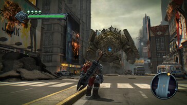 A képen: A Darksiders Warmastered Edition játékmenetéről készült screenshot.