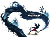A Disney Epic Mickey: Rebrushed hivatalos promóciós kulcsgrafikája.