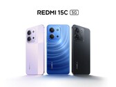 A Redmi 15C 5G kapható éjkék, szürkületi lila és éjfekete színváltozatokban (Kép forrása: Redmi)