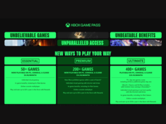 A legújabb Xbox Game Pass szintfrissítéseket és áremeléseket bemutató képernyőmentés (kép forrása: Xbox Wire)
