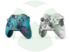 A közelgő három különleges kiadású kontroller közül kettő a hírek szerint hasonlítani fog a korábban kiadott Mineral és Arctic camo különleges kiadású kontrollerekre (a képen). (Kép forrása: Microsoft - Szerk.)