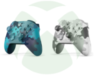 A közelgő három különleges kiadású kontroller közül kettő a hírek szerint hasonlítani fog a korábban kiadott Mineral és Arctic camo különleges kiadású kontrollerekre (a képen). (Kép forrása: Microsoft - Szerk.)