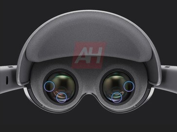 Szemkövető kamera helyei. (Kép forrása: Android Headlines)