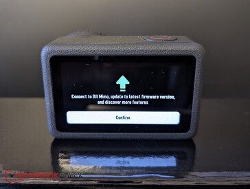 Üzenet jelenik meg a kamera minden indításakor, kivéve, ha párosítva van az alkalmazással