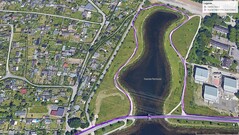 GNSS-teszt: A tó megkerülése