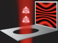 Az MIT kettős rés kísérletének illusztrációja (Kép forrása: a kutatók; kivágva)