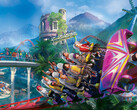 A Planet Coaster ingyenes játékként lesz elérhető egészen. Képünkön a cím borítóképe.