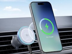Az Ugreen új kiegészítője a MagFlow Magnetic Wireless Car Charger 25W (a képen) továbbfejlesztett változata