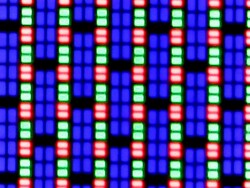 Sub-pixel tömb