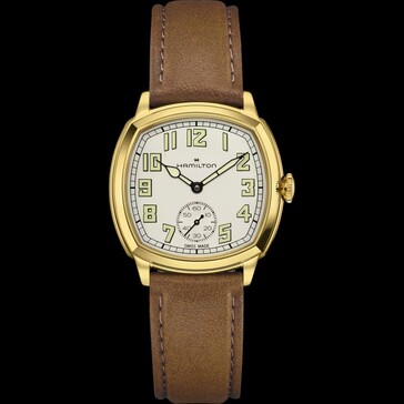 A Hamilton H36139520 karóra aranyszínű rozsdamentes acél tokkal kerül forgalomba
