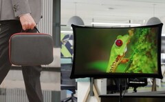 Splay Max: Egy nagyméretű, hordozható monitor útközbeni használatra. (Kép forrása: Splay)