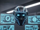 Dekoratív kép. Egy high-tech sisak (Kép forrása: AI-generated)