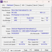 CPU-Z alaplap