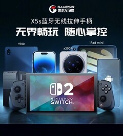 A Gamesir X5s egy teleszkópos mobil vezérlő, amely számos eszközzel kompatibilis, köztük a Nintendo Switch 2-vel is. (Kép forrása: Gamesir)