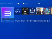 Képernyőkép egy jailbreakelt PS4-re telepített RPCS3-ról