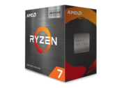 Az AMD Ryzen 7 5800X3D processzor dobozának látványterve