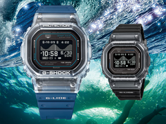 A Casio kék GBX-H5600-2 (balra) és fekete GBX-H5600-1 (jobbra) modelljei.