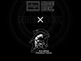 A Nicehck által az X-en közzétett kép a Kojima Productions együttműködését ugratja. (Kép forrása: Nicehck)