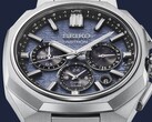 A Seiko új Astron HAB001 órája szögletes titánium tokot párosít jeges kék textúrájú számlapjával és GPS Solar óraszerkezetével.
