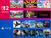Switch 2 és PS5 exkluzív játékok (Kép forrása: Nintendo of America, Sony PlayStation szerkesztéssel)