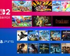 Switch 2 és PS5 exkluzív játékok (Kép forrása: Nintendo of America, Sony PlayStation szerkesztéssel)