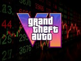 A GTA 6 logója a tőzsdei ketyegő előtt látható