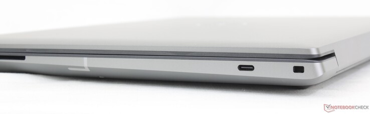 Rendben: SD olvasó (opcionális), USB-C w/ DisplayPort + Power Delivery, Wedge Lock