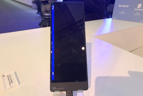 Sony 5G mmWave prototípus az MWC 2019-en. (Kép forrása: AnandTech)