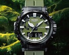 A Casio Pro Trek PRW-61ANS-3 és PRG-340ANS-3 órák khaki színűek, akárcsak a régebbi PRW-61Y-3 (a képen). (Kép forrása: Casio)
