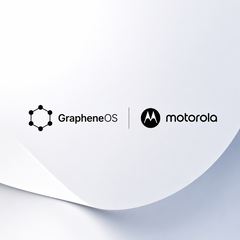 A Motorola és a GrapheneOS együttműködése (logók láthatók)