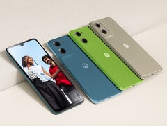 A Moto G06 Power három Pantone színben kapható. (Kép forrása: Motorola)