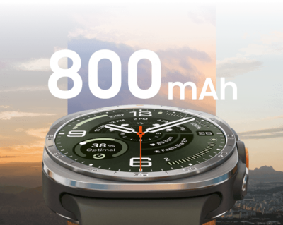 A Samsung Watch Ultra 2 akkumulátorának kapacitása
