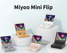 A Miyoo Mini Flip az öt megjelenési színben. (Kép forrása: Miyoo - szerkesztve)