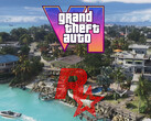 GTA 6 térkép a Rockstar Games logójával (Kép forrása: Rockstar Games, Rockstar Games YouTube szerkesztve)