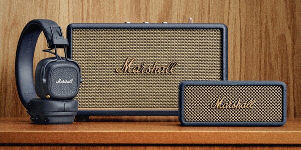 A Marshall Midnight Blue kollekció Európában, az Egyesült Királyságban és az Egyesült Államokban kapható. (Kép forrása: Marshall)