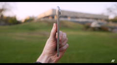 Egy &quot;iPhone 17 Air&quot; renderelés. (Kép forrása: AppleTrack via YouTube)