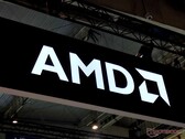 Az AMD logója. A vállalat nemrégiben először érte el az 1 billió dolláros piaci kapitalizációt.