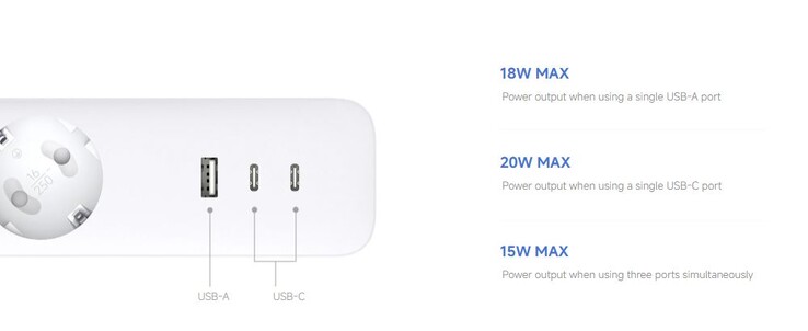 Két USB-C és egy USB-A port van a fedélzeten (Kép forrása: Xiaomi)