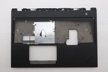 Magnézium keret a ThinkPad P16 Gen 3 tenyértámaszának részeként.